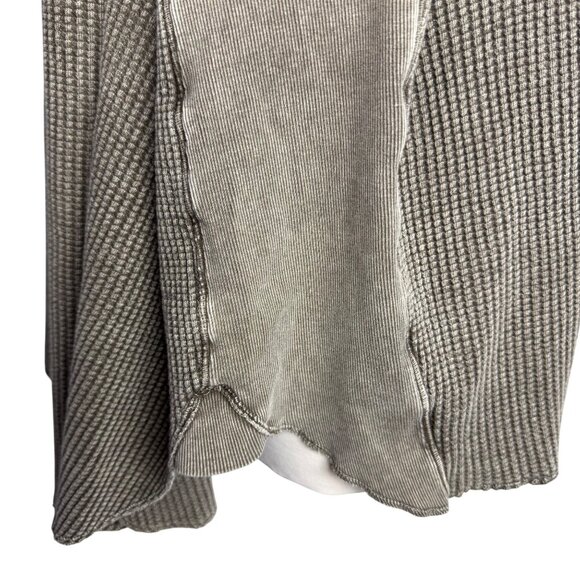 Free People FP One Scout Dip Dye Jacket Button-Front Olive Green 100% Cotton SzS - Picture 6 of 13